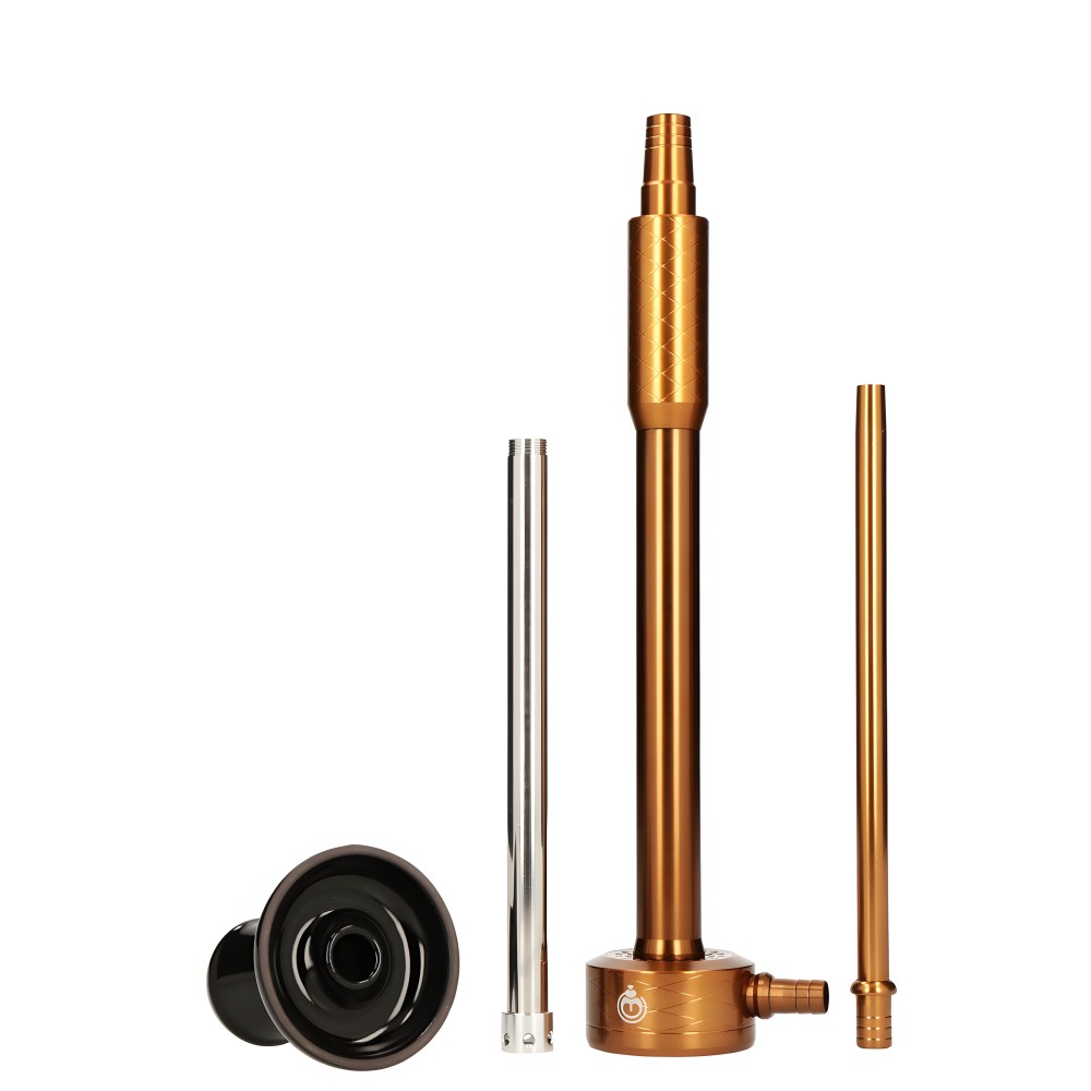 El-Badia Octagon Dark Gold Hookah El Badia HOOKAH
