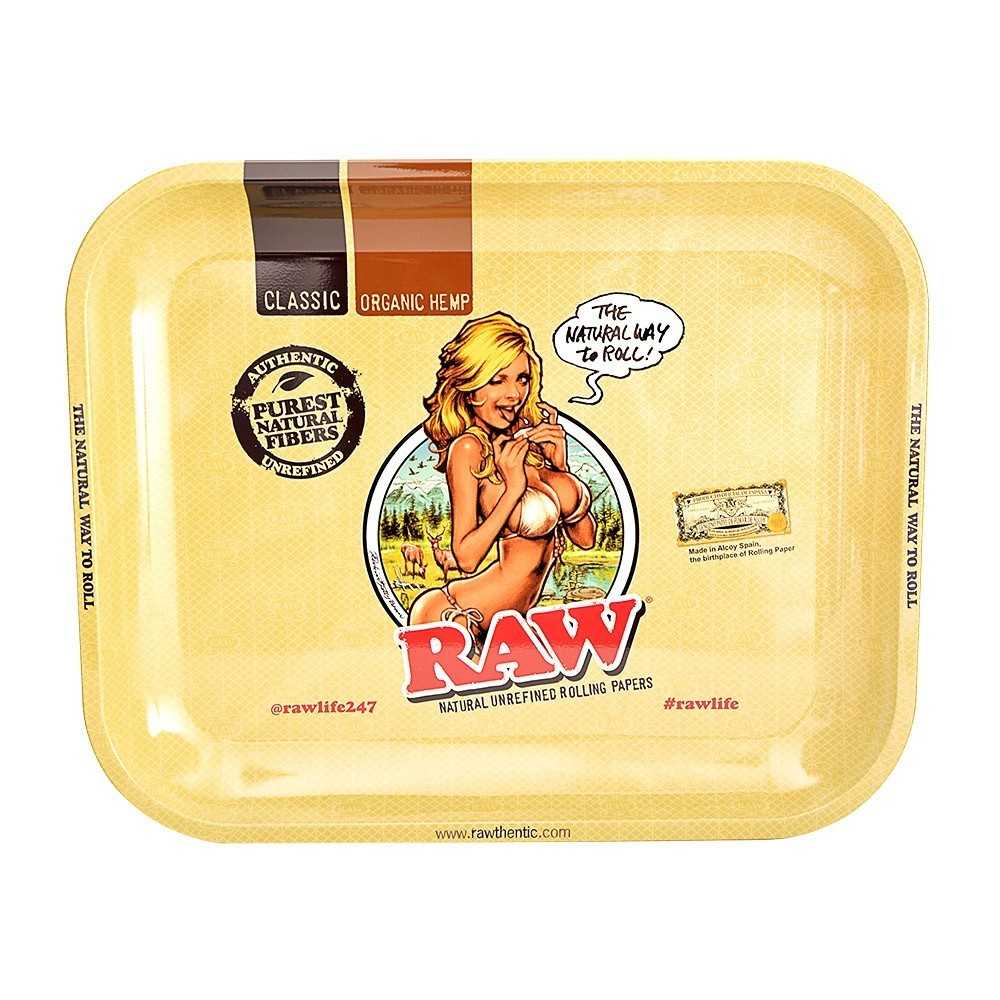 Rolltablett Raw Girl L RAW Tablett zum Rollen
