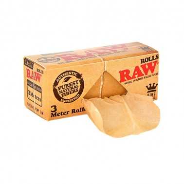 Raw Rolls King Size Slim 5m RAW Blatt zum Rollen