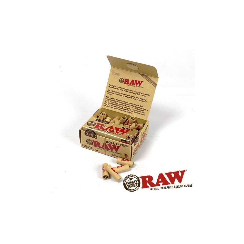 Raw Rolls King Size Slim + Masterpiece tips RAW Rolling sheet