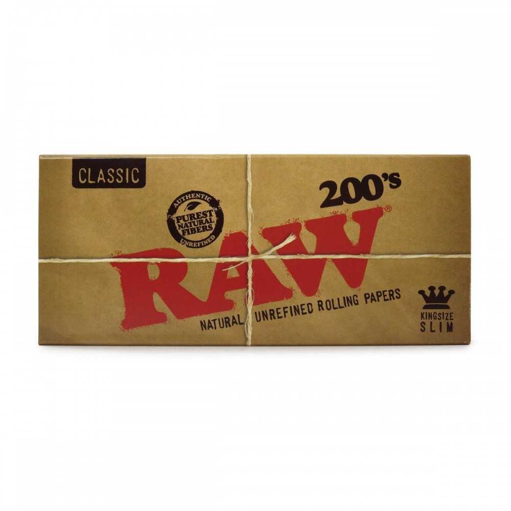 Raw Slim Classic King Size 200's RAW Feuille à rouler