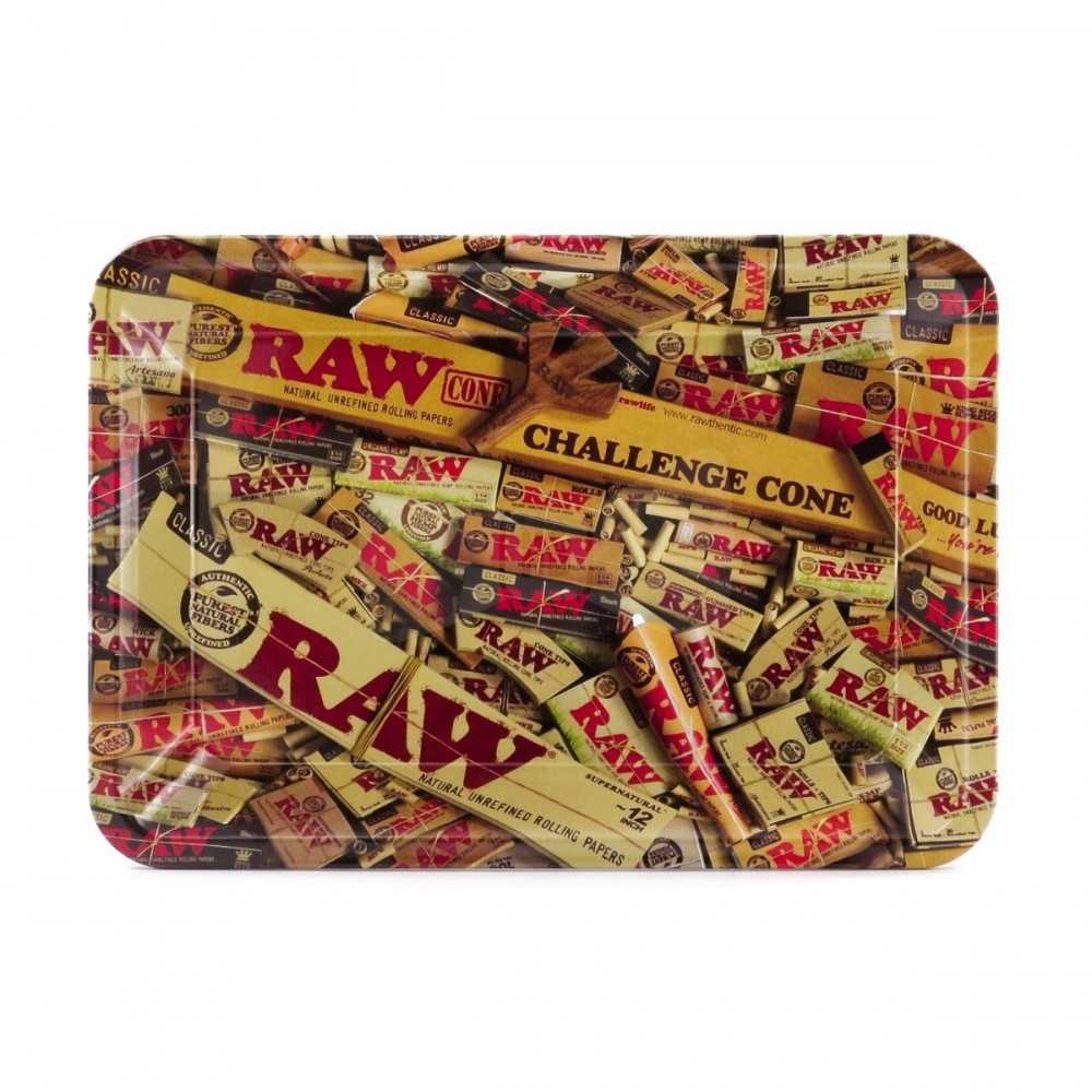 Raw Mix Mini Rolling Tray RAW Vassoio di rotolamento