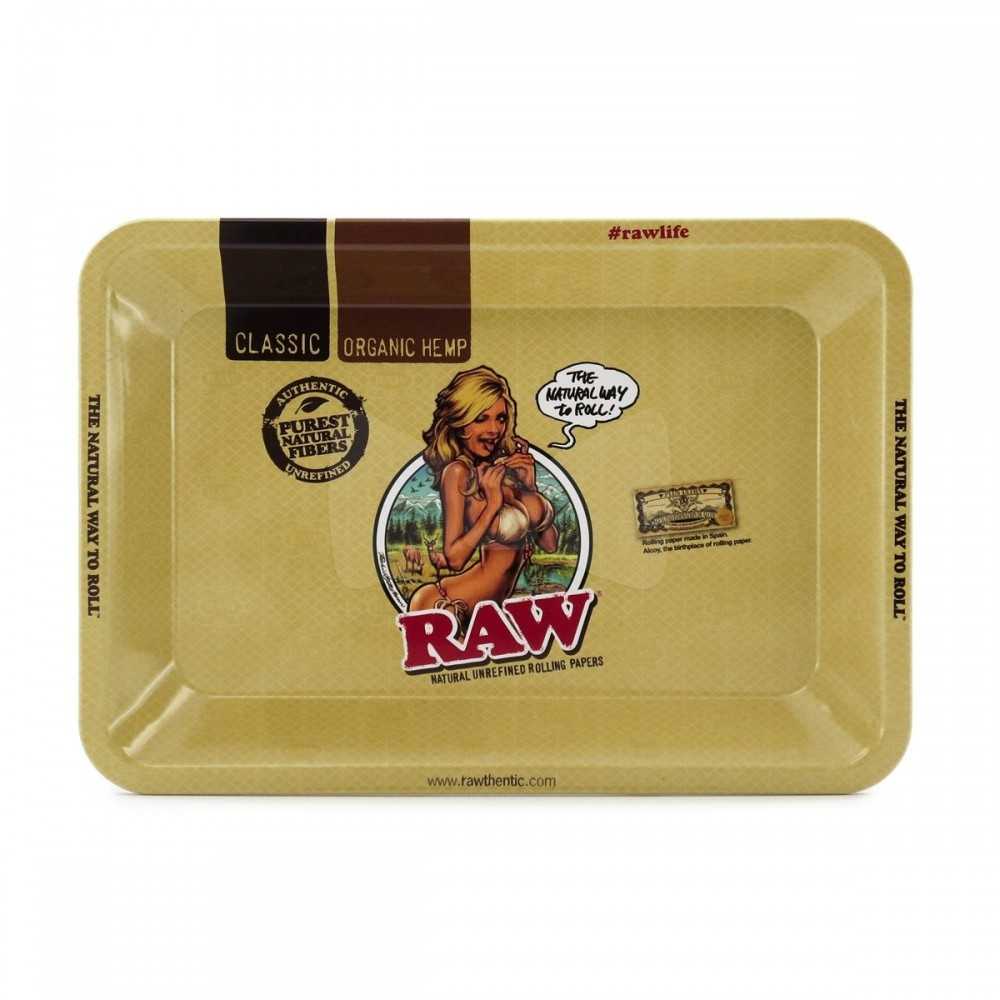 Raw Girl Mini rolling tray RAW Rolling tray