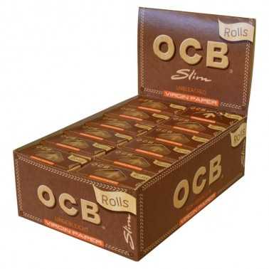 Karton Rolls OCB Virgin Slim OCB Blatt zum Rollen