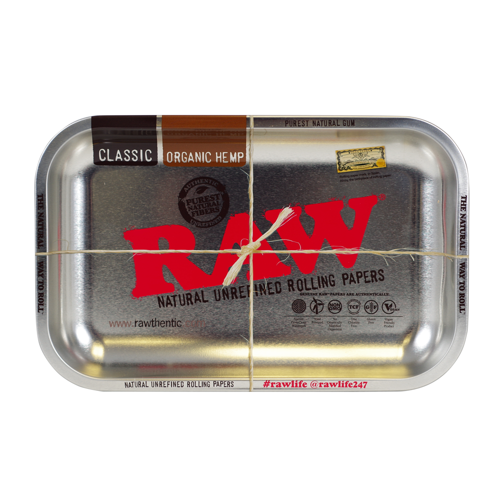 Rollbrett Raw "Steel" Small RAW Tablett zum Rollen