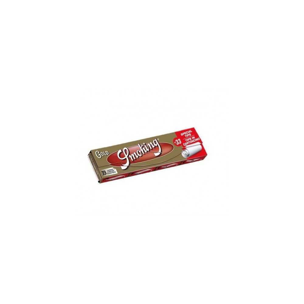 Smoking Carte da rollare Oro + Filtri Smoking Foglio di laminazione