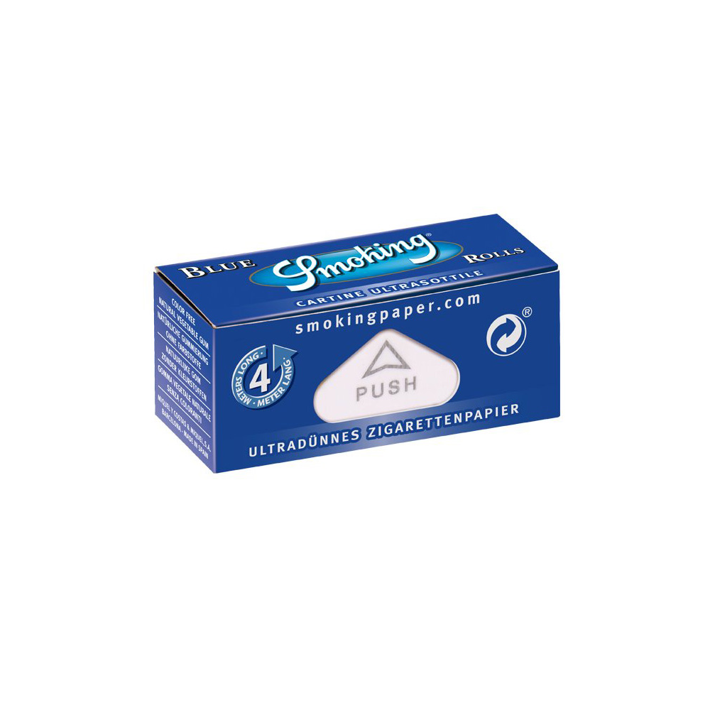 Smoking Rotoli blu Smoking Paper Foglio di laminazione