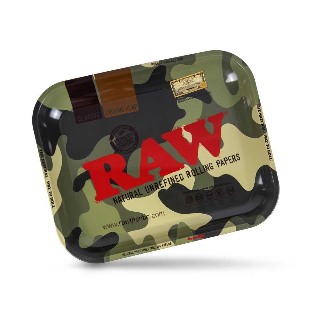 Plateau à rouler RAW "Camo" L RAW Plateau à rouler