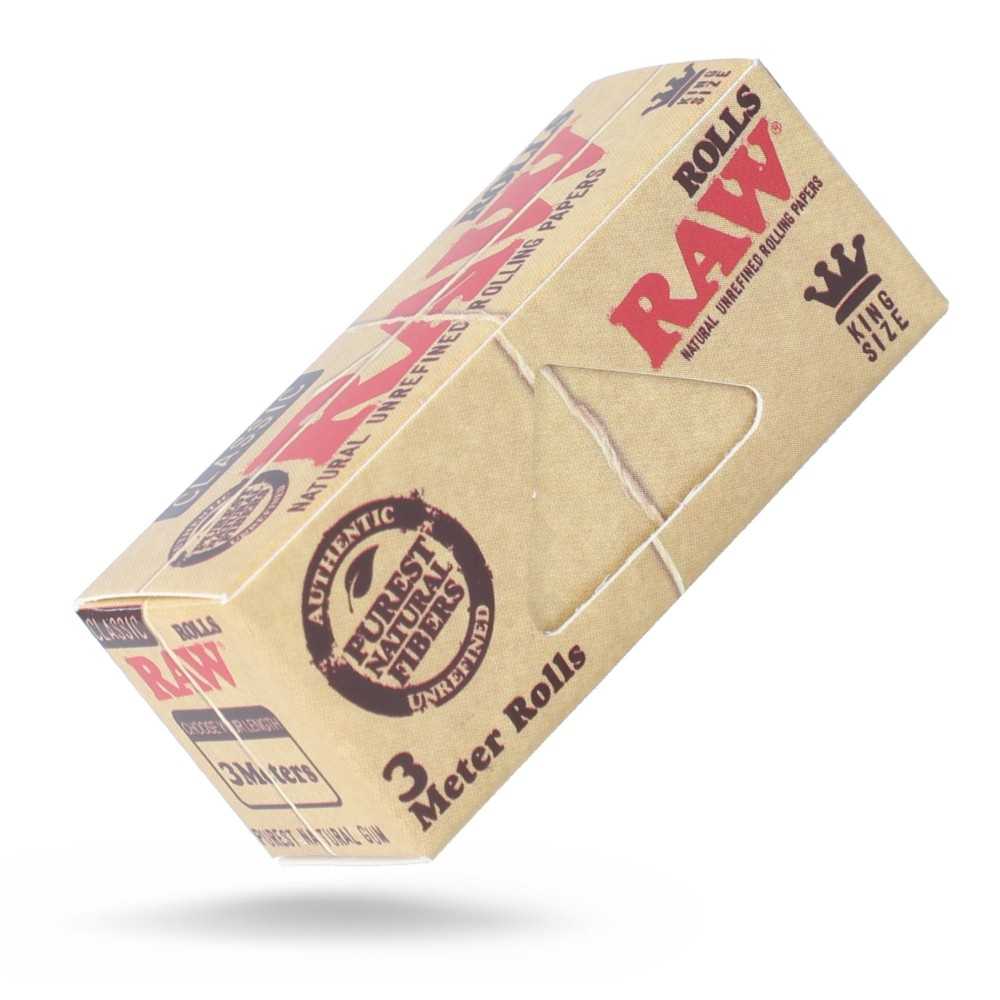Raw Rolls King Size 3m RAW Feuille à rouler