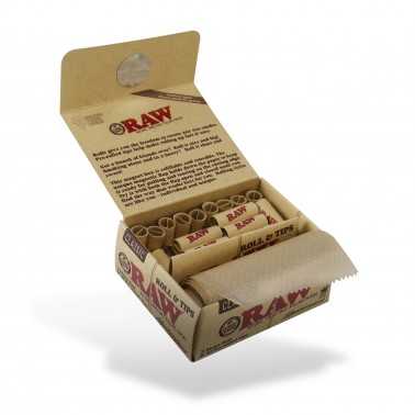 Raw Rolls King Size Slim + Tips Masterpiece RAW Blatt zum Rollen
