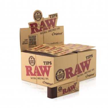 Karton Raw Natural Original Tips Filter RAW Filter