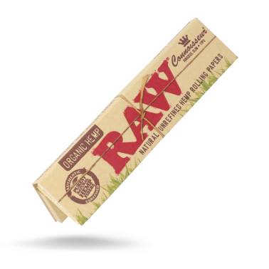 Raw Slim Organic Connoisseur + Tips RAW Blatt zum Rollen