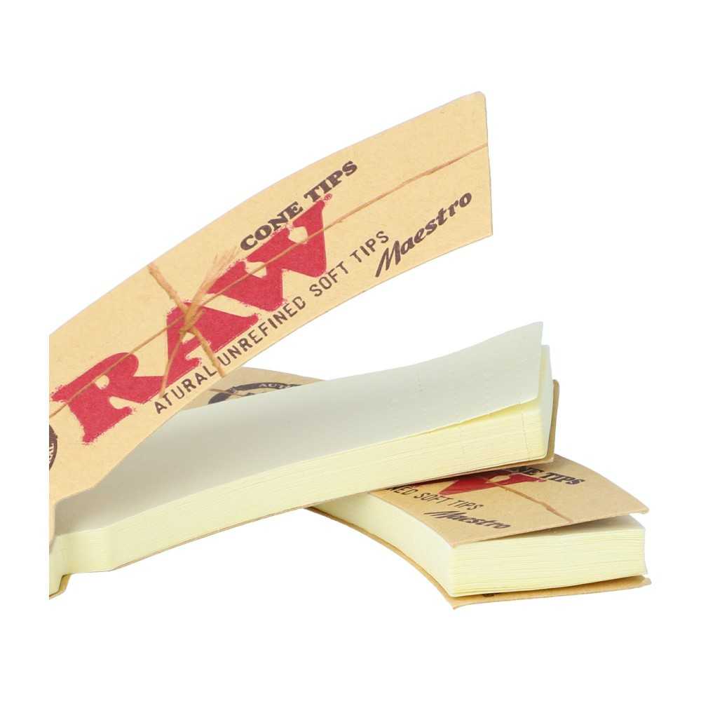 Raw Naturel Original Konischer Filter Maestro RAW Filter (Aktivkohle, Pappe, Zellulose und andere)