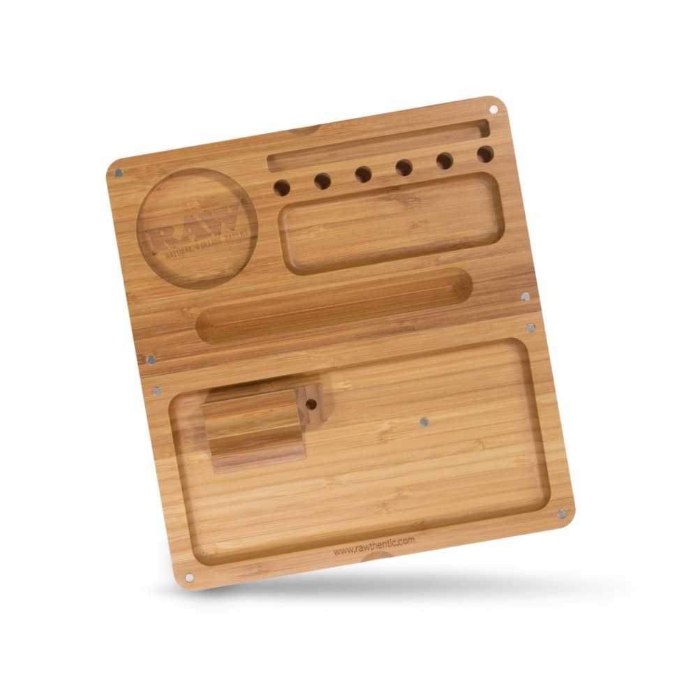 Magnetisches Holz-Rollbrett Back Flip RAW Tablett zum Rollen