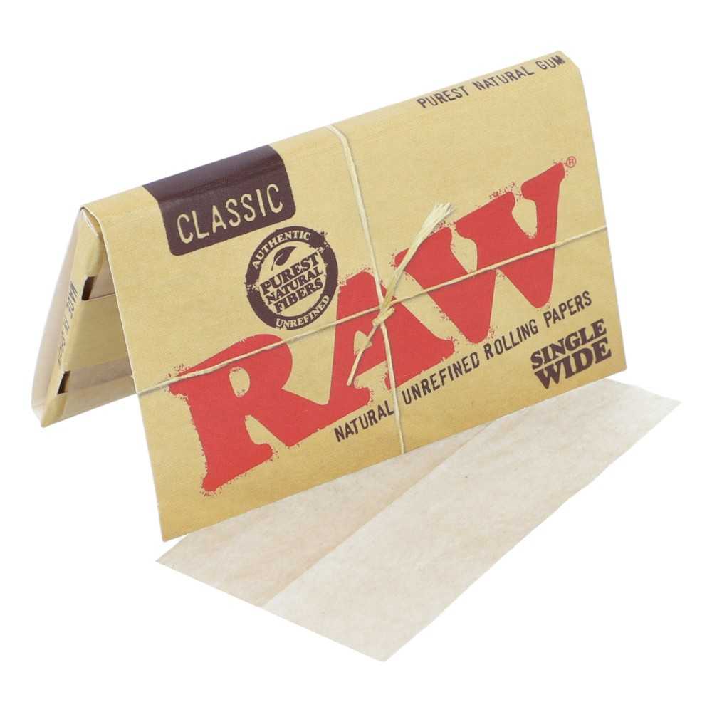 Raw Single Wide 1/2 RAW Feuille à rouler